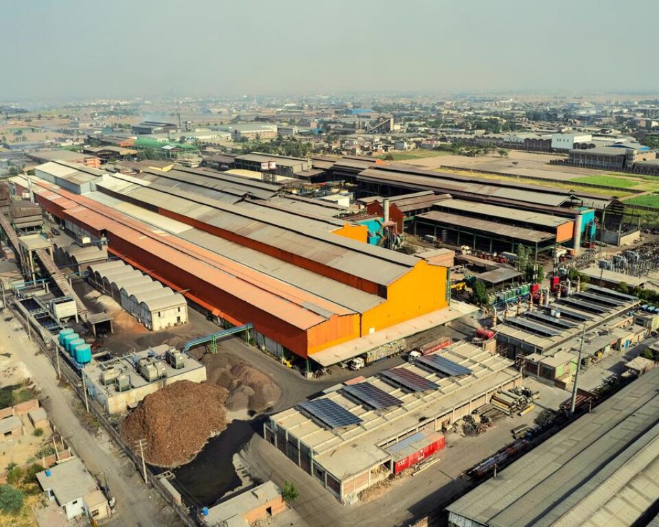 Digital banner graphic for KPTIB and UNDP targeting recent graduates, featuring a multi-tasking cartoon graduate in a cap and gown surrounded by icons for megaphone, gears, chart, and envelope. Graphic design by AHSANZ.